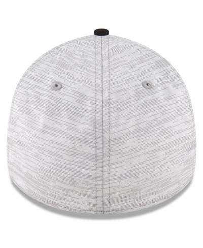 New Era Men's  Heather Gray, Black San Francisco 49ers Super Bowl Lviii 39thirty Flex Fit Hat In Heather Gray,black