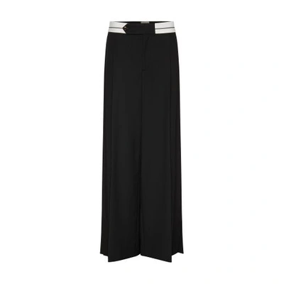 Shop The Garment Pluto Wide Pleated Pants In Black