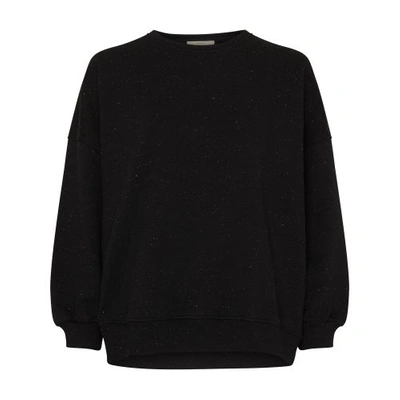 Shop Sessun Chebbi Sweater In Black_granit