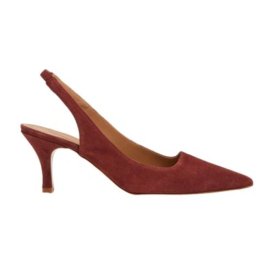 Shop Flattered Franchesca Pumps In Rust