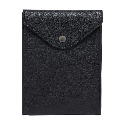Shop Lemaire Enveloppe With Strap In Black