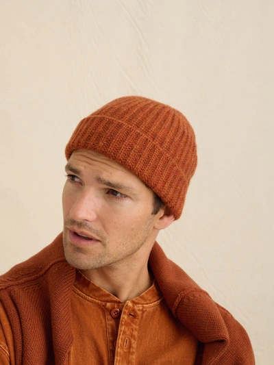 Alex Mill Cashmere Beanie In Heather Amber