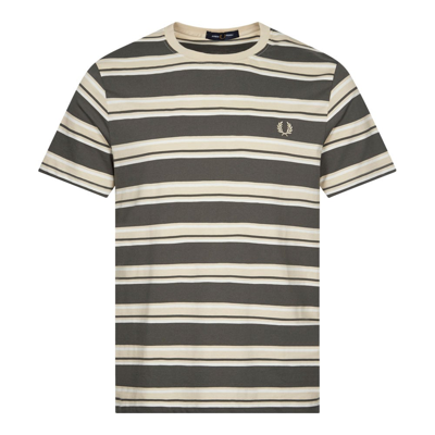 Shop Fred Perry Stripe T-shirt In Multi