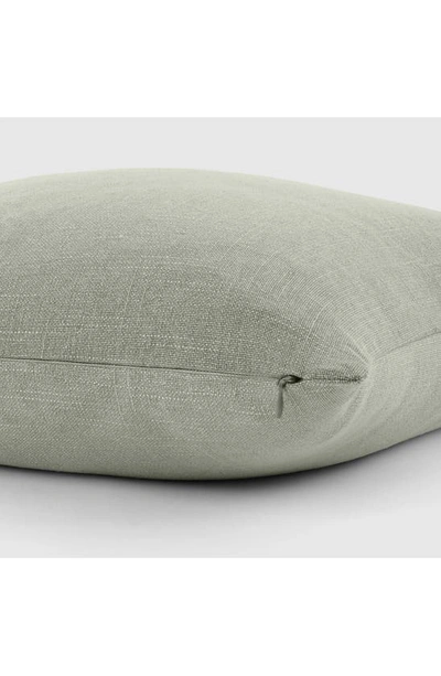 Ienjoy Home Stone Washed Cotton Throw Pillow In Light Gray