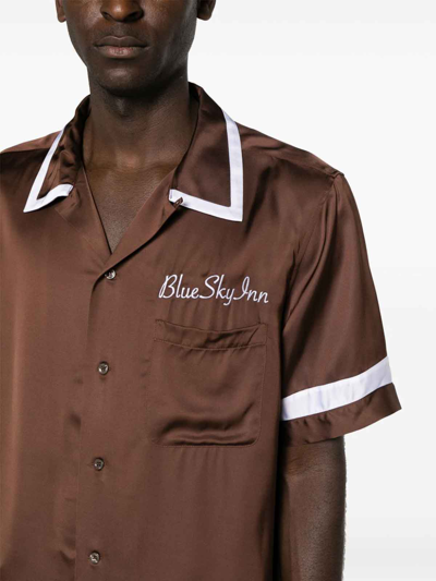 Shop Blue Sky Inn Camisa - Marrón In Brown