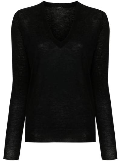 Shop Joseph Sweater In Black