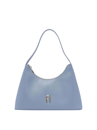 Shop Furla Small  Diamante Bag In Blue