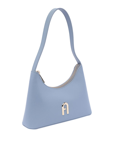 Shop Furla Diamante Mini Bag In Blue