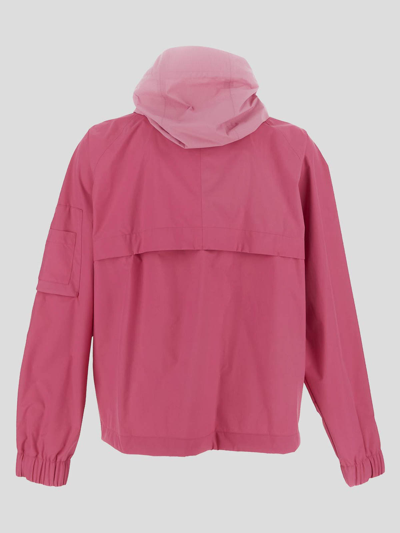 K-way Tech Fabric Jacket In Pink