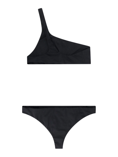 Shop Off-white Lycra Bikini In Black