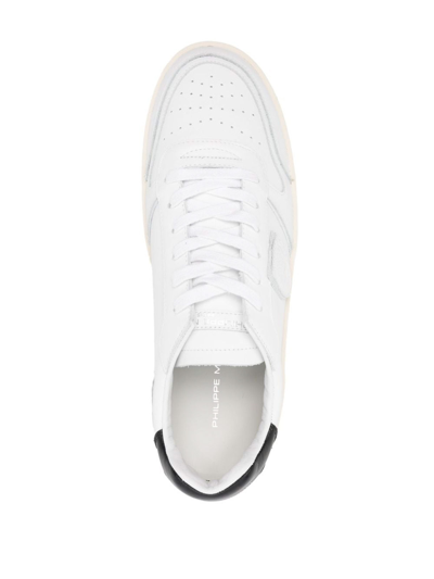 Shop Philippe Model Sneakers In White