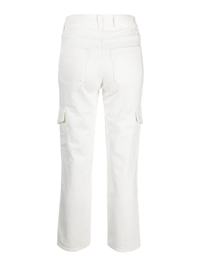Shop Seven Logan Cargo Denim Jeans In White