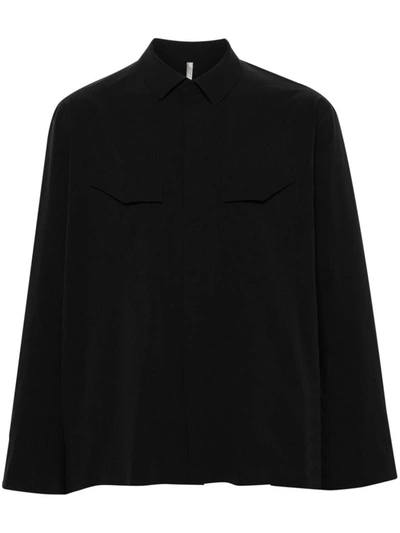 Shop Veilance Field Ls Shirt M Clothing In Black