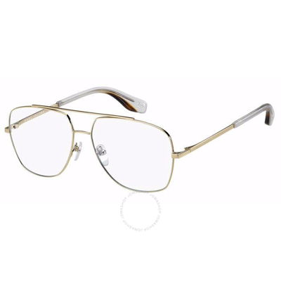 Marc Jacobs Demo Navigator Unisex Eyeglasses Marc 271 03yg 58 In Gold