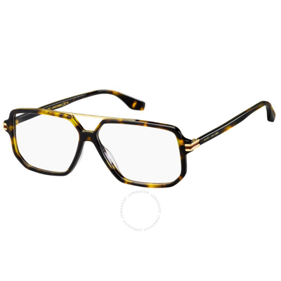 Shop Marc Jacobs Demo Navigator Men's Eyeglasses Marc 417 0086 58 In Dark