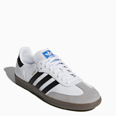 Adidas Originals Low-top Sneakers With Contrast Stripes And Suede Accents
