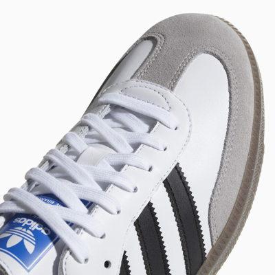 Adidas Originals Low-top Sneakers With Contrast Stripes And Suede Accents