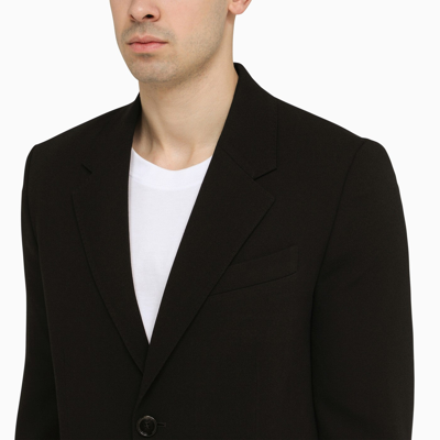 Ami Alexandre Mattiussi Ami Paris Black Wool Single Breasted Jacket