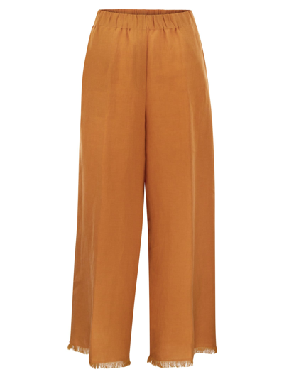 Shop Antonelli Firenze Ryan Loose Linen Trousers