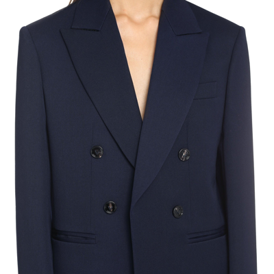 Bottega Veneta Woman Blazer Woman Blue Blazers E Vests