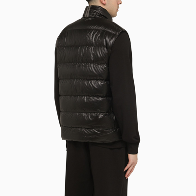 Shop Canada Goose Black Padded Nylon Waistcoat