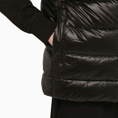 Shop Canada Goose Black Padded Nylon Waistcoat