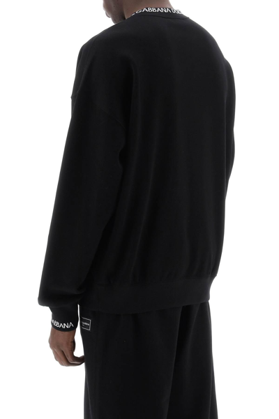 Shop Dolce & Gabbana "oversized Sweatshirt With