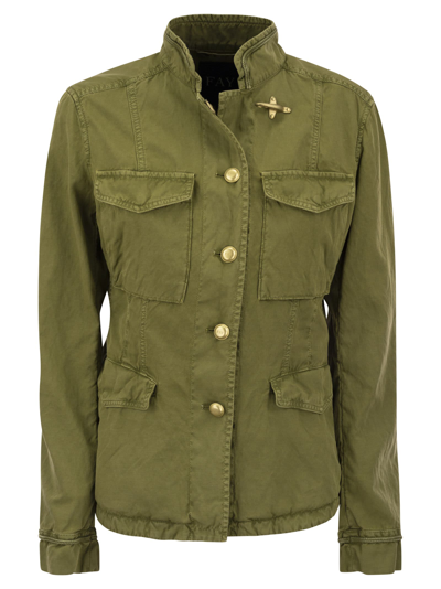 Fay Giacca Stile Militare Sahariana