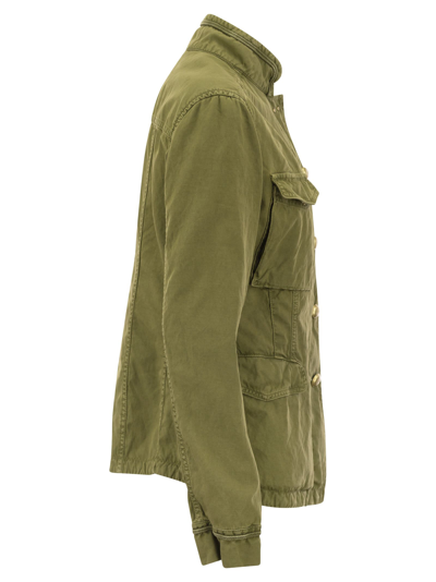 Fay Giacca Stile Militare Sahariana
