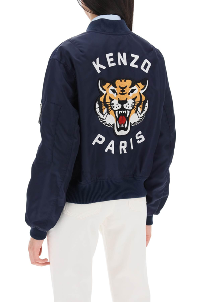 Shop Kenzo Lucky Tiger Bomber Jacket