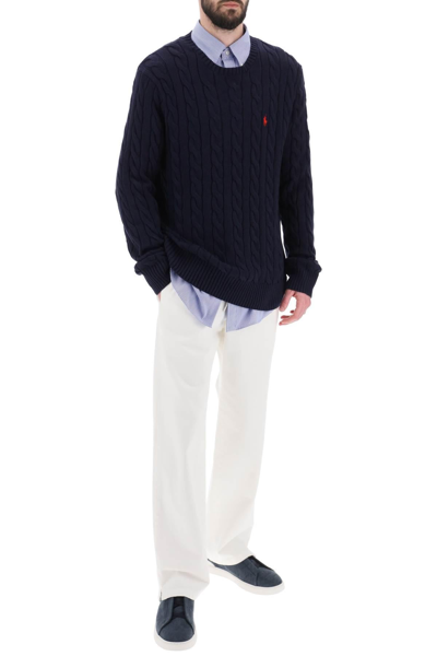 Shop Polo Ralph Lauren Cotton Knit Sweater