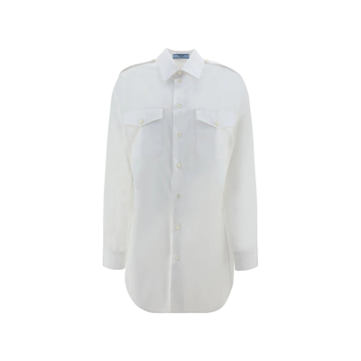 Shop Prada Cotton Shirt