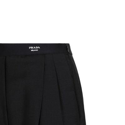 Prada Mohair And Wool Pants