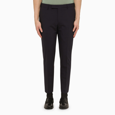 Shop Pt Torino Regular Blue Dieci Trousers