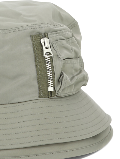 Shop Sacai Pocket Bucket Hat