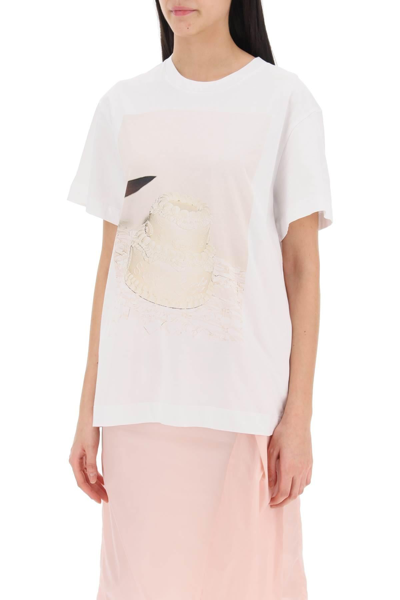 Shop Simone Rocha Cutting Cake Crew Neck T Shirt