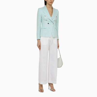 Tagliatore Double-breasted Checked Blazer