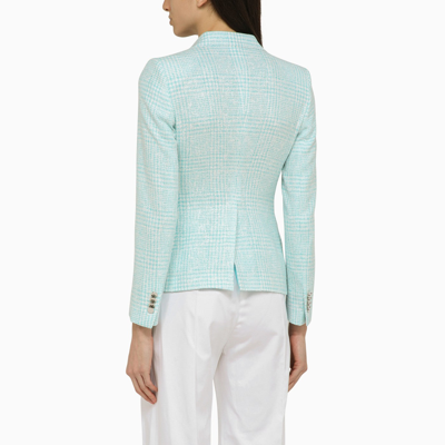 Tagliatore Double-breasted Checked Blazer