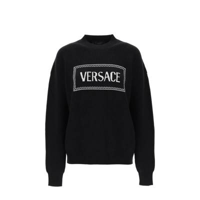 Shop Versace Logo Sweater