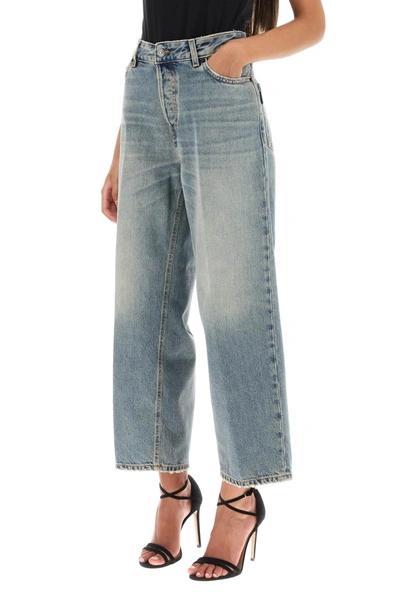 Shop Haikure 'betty' Cropped Jeans With Straight Leg