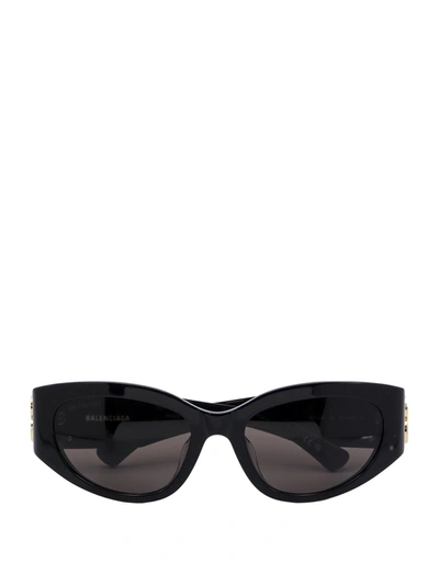Shop Balenciaga Acetate Sunglasses