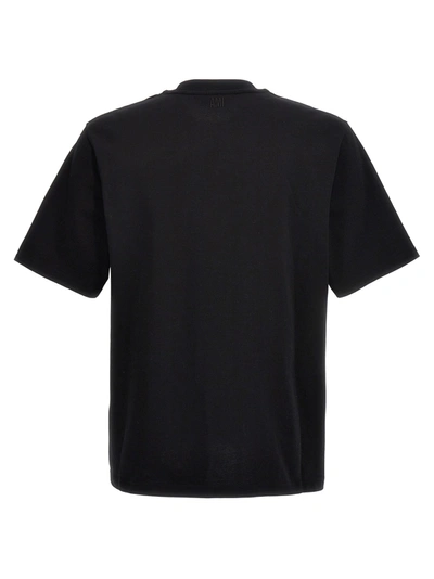 Shop Ami Alexandre Mattiussi Ami De Coeur T-shirt Black