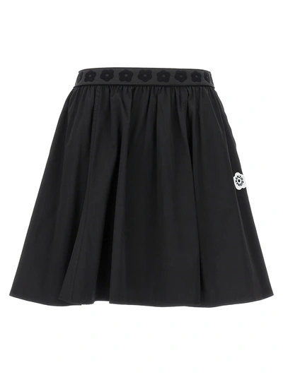 Shop Kenzo Boke 2,0 Skirts Black