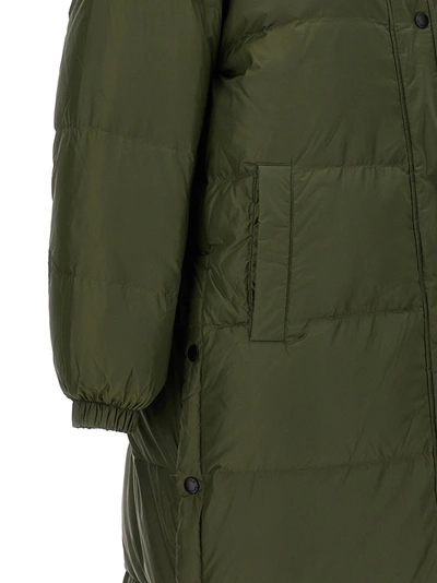 Shop Yves Salomon Doudoune Casual Jackets, Parka Green