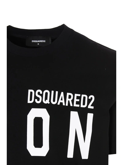 Shop Dsquared2 Icon T-shirt White/black
