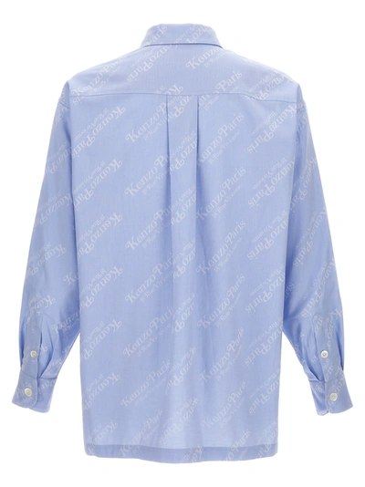 Shop Kenzo By Verdy Shirt, Blouse Light Blue