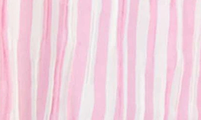 Foxcroft Carolina Gingham Crinkled Cotton Blend Button-up Shirt In Softshell Pink
