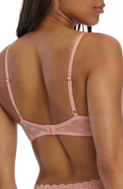 Skarlett Blue Dare Unlined Underwire Bra In Powder Pink