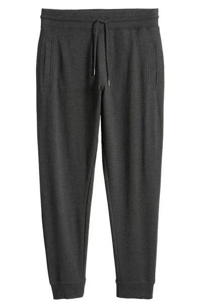 Shop Peter Millar Lava Wash Joggers In Charcoal