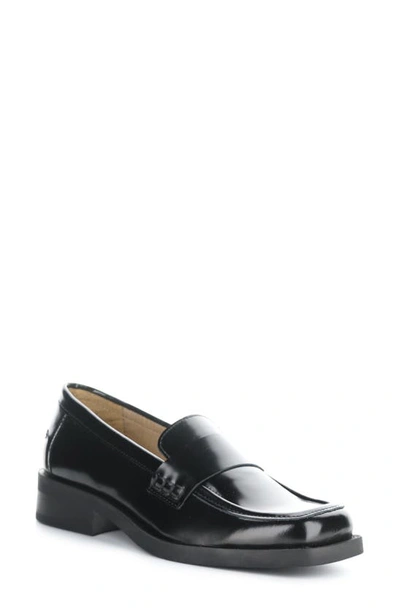 Shop Bos. & Co. Emily Loafer In Black James Polido